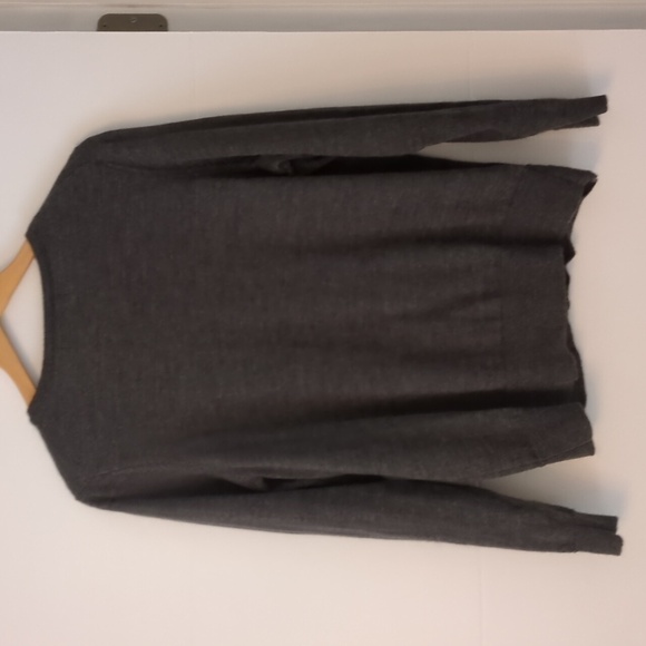 A.Giannetti Merino Wool Gray Button Down Career Work Cardigan Size 1X - Picture 5 of 5